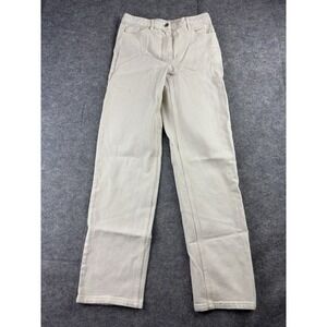 Wilfred Free Womens 4 High Rise Straight Leg Denim Jeans Aritzia Capsule SEE